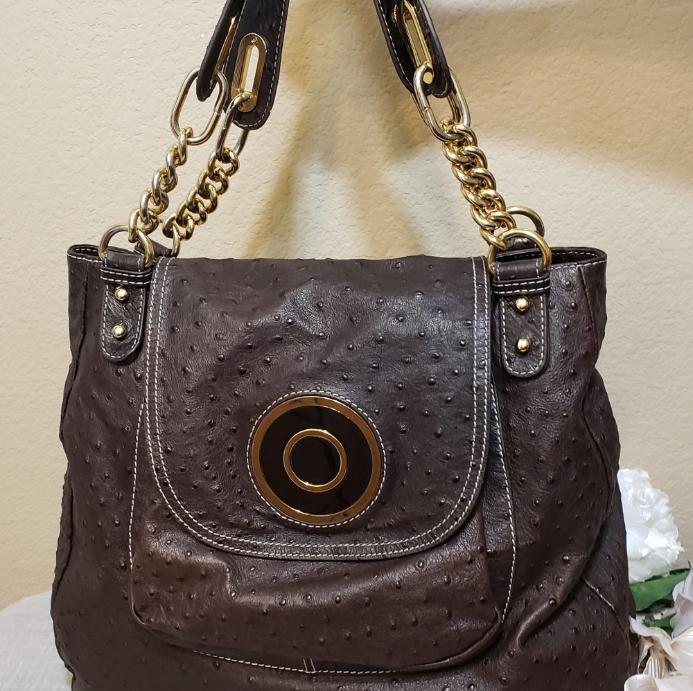 BADGLEY MISCHKA BROWN SATCHEL